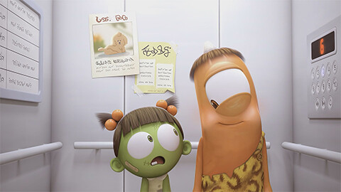 Spookiz Cookie／スプーキッズ クッキー #17 エレベーター