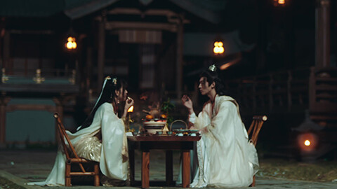花朝夜天～輪廻を超えた愛～ 第三話「緊迫の夜」