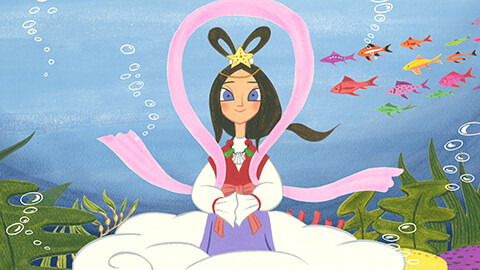 #35 琵琶の名手と水の姫「逢坂の関清水 蝉丸物語」